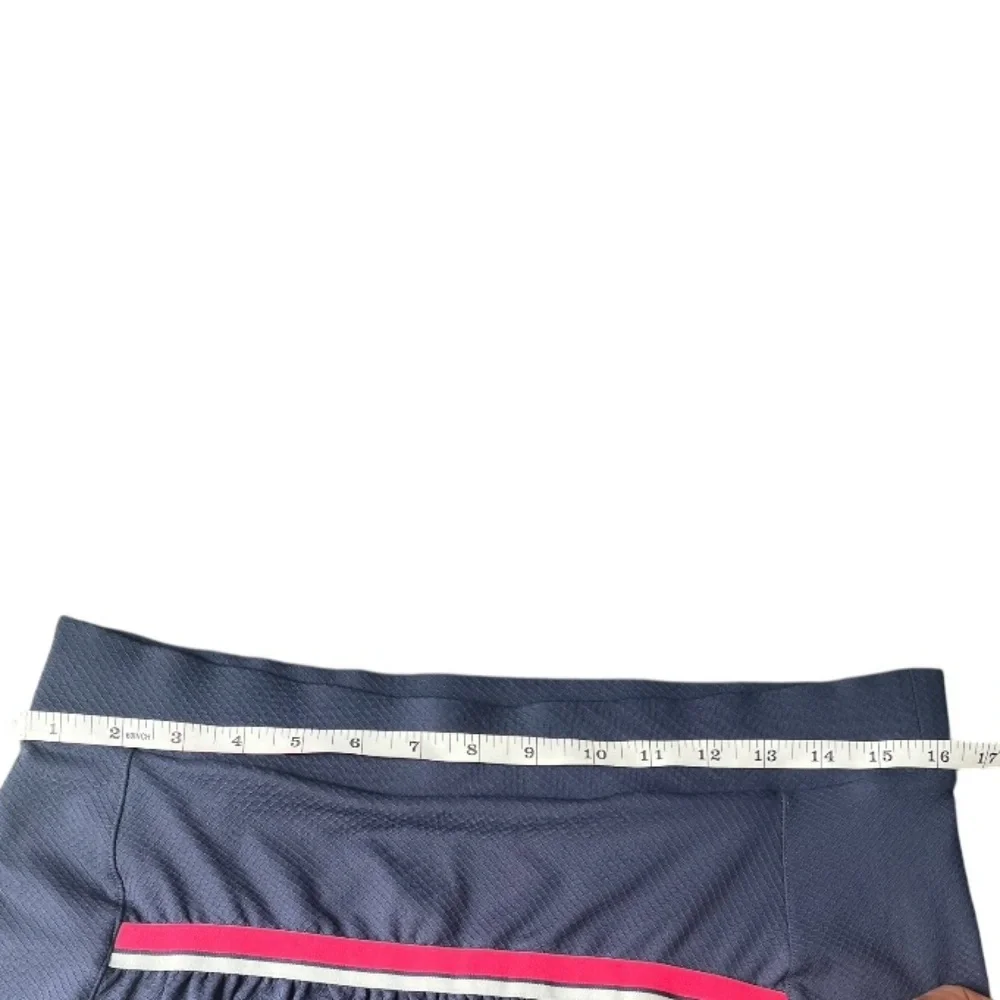 Adidas Women's Navy Skirt with Pink Accent Climate Skirt Size M